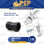 Karet Filter V 80 - Rubber Seat Saringan Udara Hawa CVT Join Joint Karburator Karbu Yamaha V80
