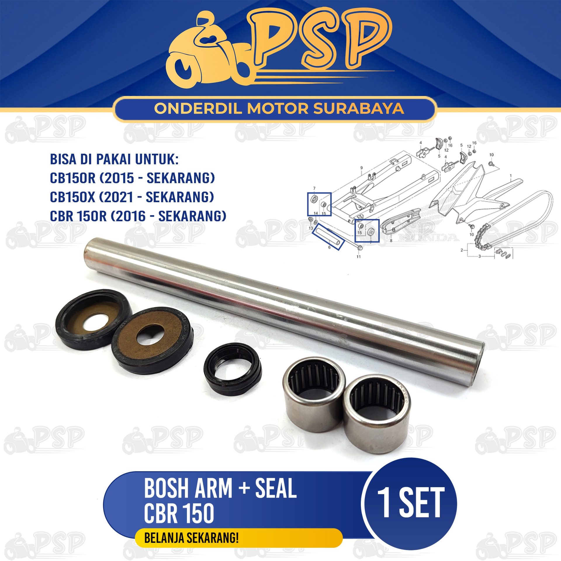 BOSH ARM CBR 150 + SEAL (1)
