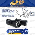 Footstep Belakang Supra "A" - Futstep Postep Barstep Pijakan Kaki Honda Supra Fit New Supra X 125