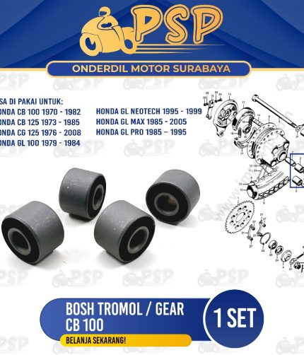 Bosh Tromol / Ger CB - Bos Boshing Gear Gir Belakang Honda CB 100 CB 125 GL 100 GL Pro GL Neotech