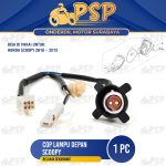 Cop Lampu Depan Scoopy - Fitting Soket Lampu Depan Honda Scoopy Lama Karbu KYT 2010 - 2013