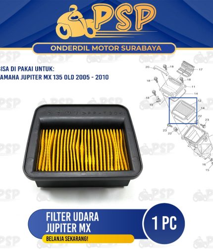 Filter Udara Jupiter MX - Saringan Hawa Udara Screen Cleaner Yamaha MX Old Jupiter MX 135 New