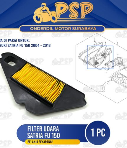 Filter Udara Satria FU - Saringan Hawa Udara Filter Screen Cleaner Suzuki Satria FU 150 Karbu 2004