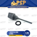 Tutup Oli Atas Nmax (Abu-Abu) - Penutup Colokan Oli Oil Mesin + Seal Sil Oring O Ring Yamaha N Max