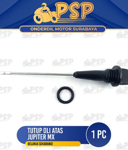 Tutup Oli Atas Jupiter MX Besi - Penutup Colokan Oli Oil Mesin + Seal Sil Oring O Ring Yamaha