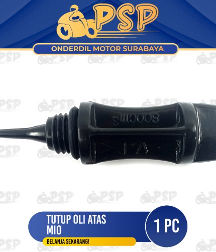Tutup Oli Atas Mio Karbu - Penutup Colokan Oli Oil Mesin + Seal Sil Oring O Ring Yamaha Mio Lama Old