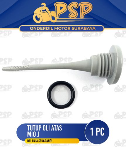 Tutup Oli Atas Mio J - Penutup Colokan Oli Oil Mesin + Seal Sil Oring O Ring Yamaha Mio Series
