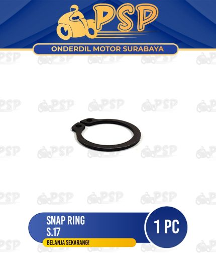 Snap Ring S 17 - Circlip Klip Pengunci Bearing External Type S Universal Berbagai Motor