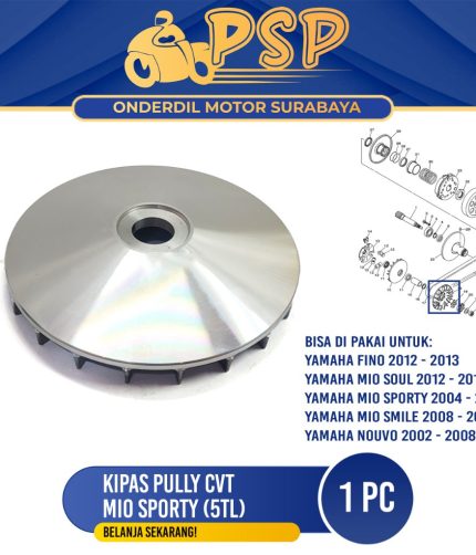 Kipas Pully Mio Sporty - Lawan Rumah Roller Pulley Yamaha Mio Smile 5TL Soul
