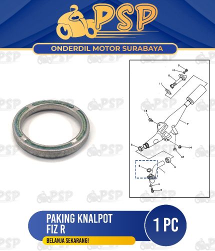 Paking Knalpot Fizr - Packing Asbes Gasket Exh Pipe Kenalpot Knalpot Yamaha Alfa Force 1 F1zr